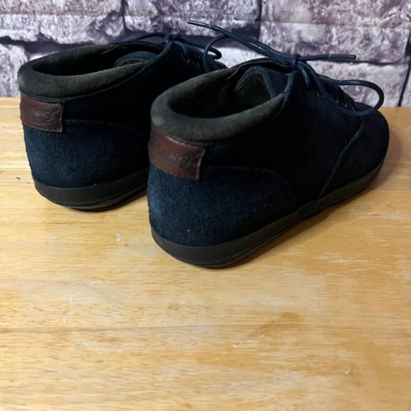 Bass Navy Lace Up Shoes Size 7 - Picture 4 of 6